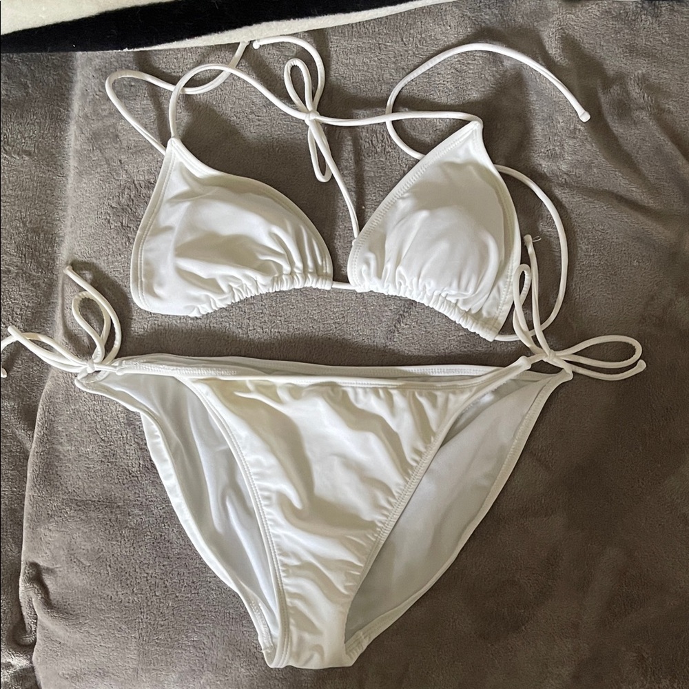 White Bikini Set